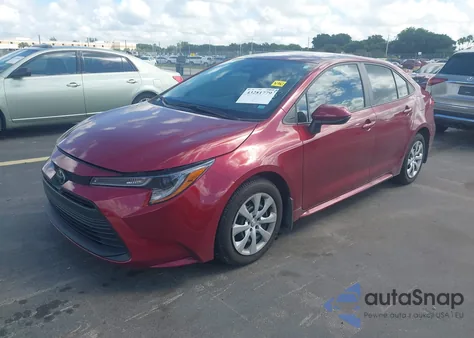 2025 Toyota Corolla Le from USA, damaged, VIN 5YFB4MDE1SP273175